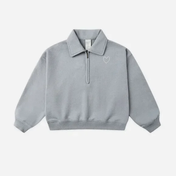 NWT Dusty Blue Set | Rylee + Cru Kids Matching Set - Picture 3 of 4